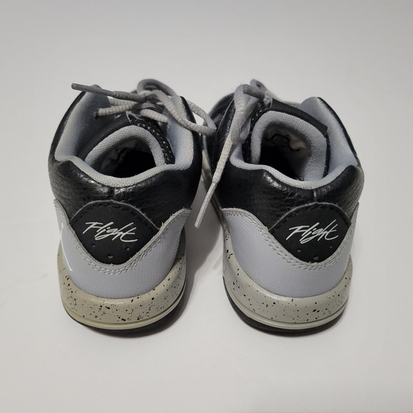 Nike Air Jordan Flight Origin 2 Toddler Size 9C Black, White, and Wolf Grey - Picture 4 of 10